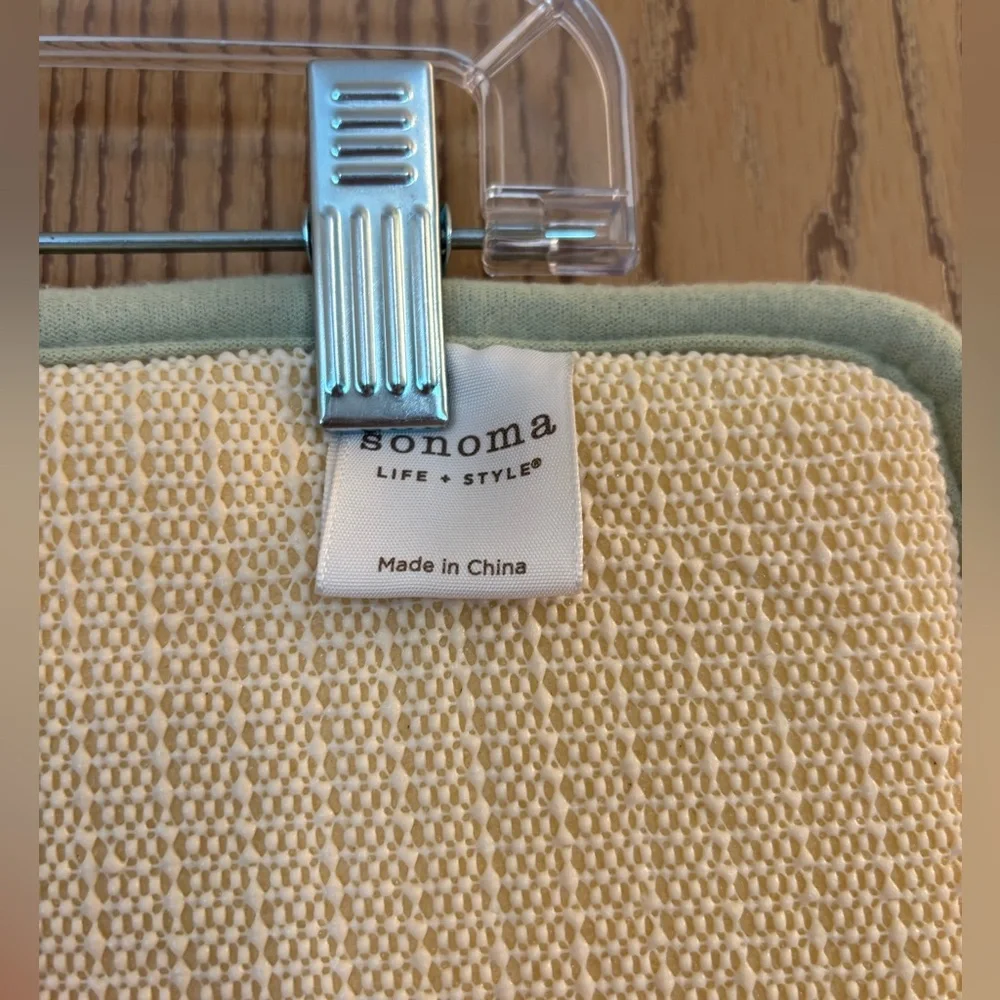 Sonoma Sea Foam Green Memory Foam Bath Mat